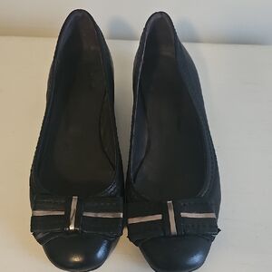 Black Learher Women's Shoes